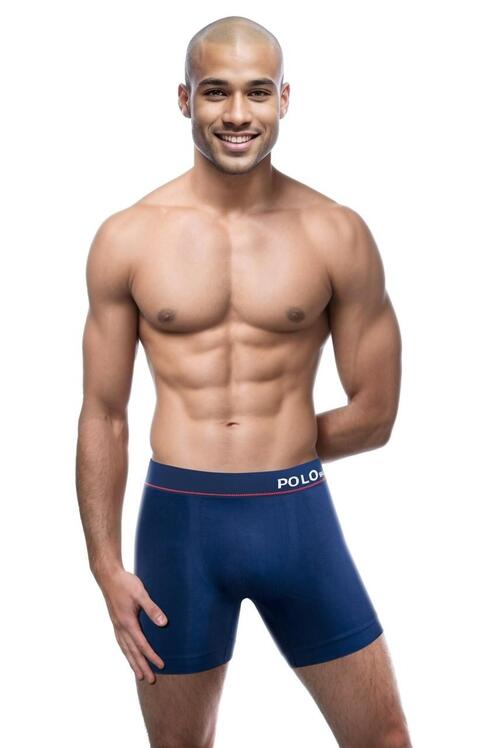 BOXER POLLO BLANCO SEM COSTURA (ADULTO)