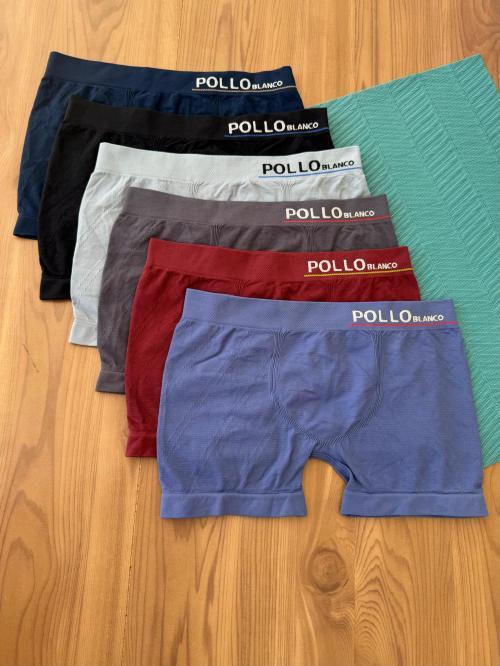 BOXER POLLO BLANCO JUVENIL SEM COSTURA - Imagem 2