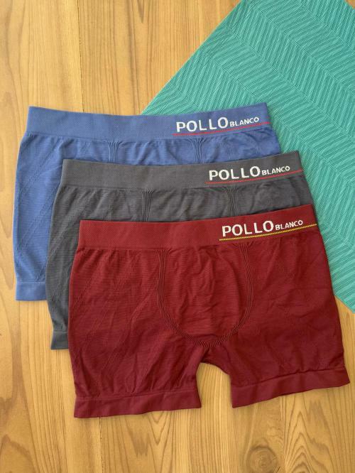 BOXER POLLO BLANCO JUVENIL SEM COSTURA - Imagem 4