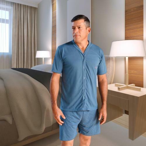 PIJAMA AMERICANO MASCULINO -CURTO - Imagem 2