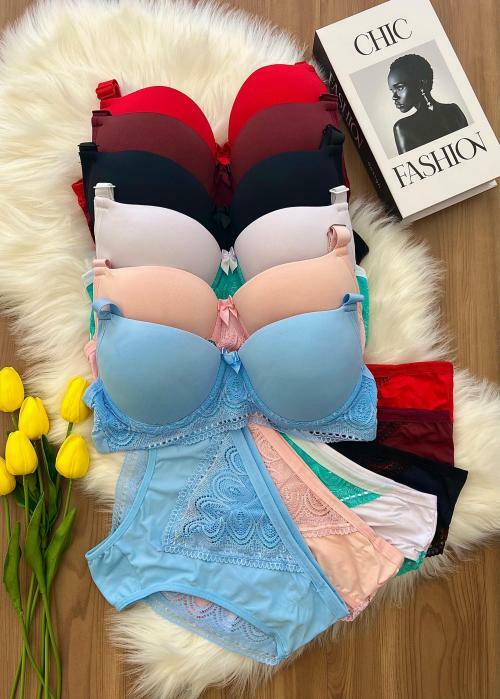 CONJUNTO EVA (CALEÇON)-MICROFIBRA/RENDA - Imagem 2