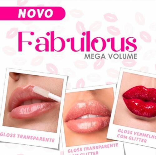 FABULOUS MEGA VOLUME GLOSS LABIAL LIP PLUMPER 4ML SOUL COSMÉTICOS - Imagem 3