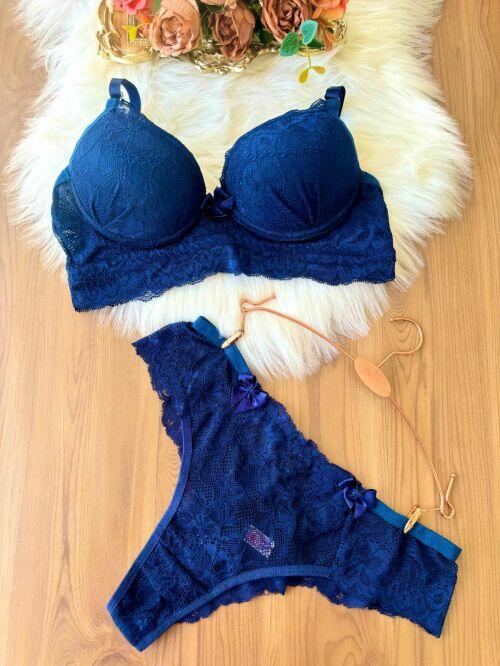 CONJUNTO PANDORA (FIO) LUXO RENDADO 414