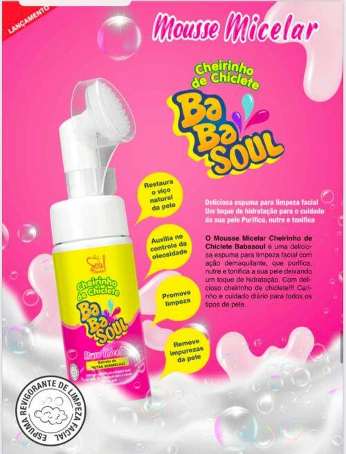 MOUSSE MICELAR ÓLEO DE MELALEUCA CHEIRINHO DE BABALU 150ML SOUL COSMÉTICOS - Imagem 2
