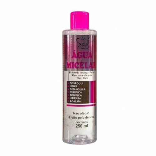 ÁGUA MICELAR 250ML SOUL COSMÉTICOS