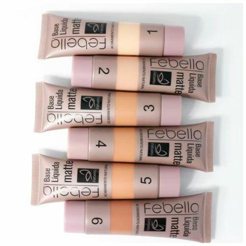 BASE LIQUIDA MATTE SMOOTH FEELING FEBELLA - Imagem 4