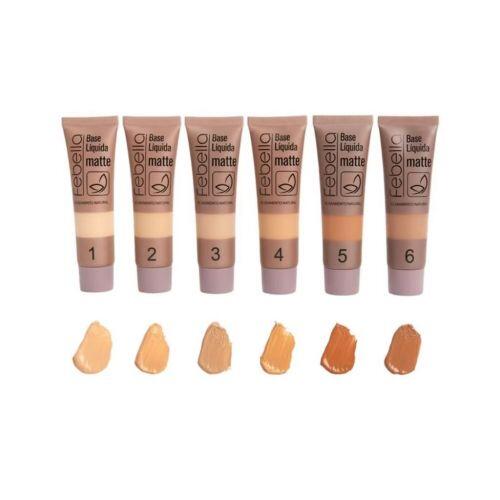BASE LIQUIDA MATTE SMOOTH FEELING FEBELLA - Imagem 5
