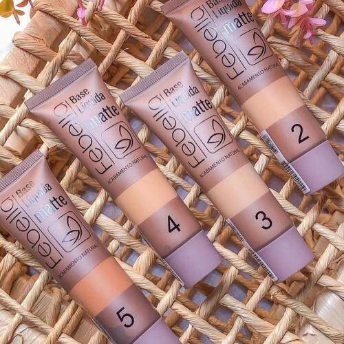 BASE LIQUIDA MATTE SMOOTH FEELING FEBELLA - Imagem 3
