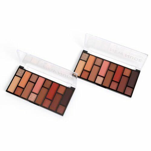 PALETA DE SOMBRA NEW NUDE FEBELLA- 16 CORES - Imagem 2