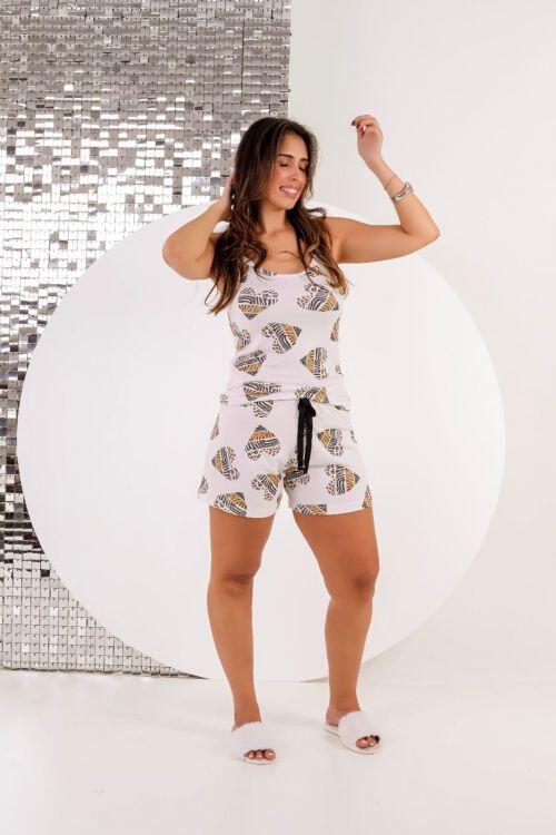 SHORT DOLL LIVIA (BLUSA COMPRIDA) SUEDE-631