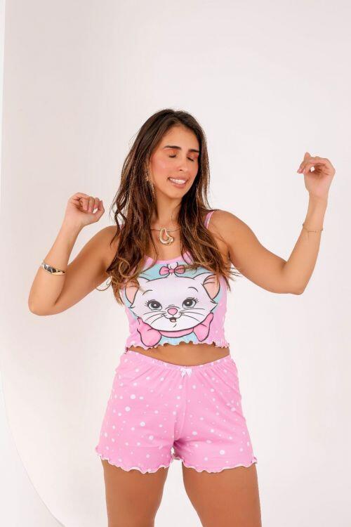 SHORT DOLL LUANA (SUEDE) PREMIUM -ADULTO