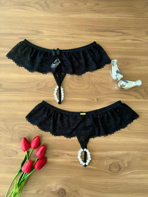 CALCINHA TAILANDESA RENDADA - Imagem 2