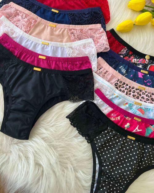 TANGA SILDECI MICROFIBRA E RENDA - Imagem 2