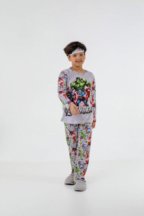 PIJAMA MASCULINO (INFANTIL)-SUEDE/785S