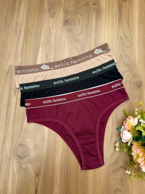 TANGA CANELADA ESTILO FEMININO - Imagem 4