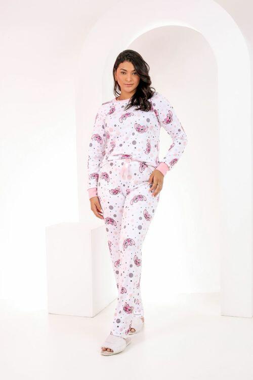 PIJAMA FEMININO SARA (ADULTO) SUEDE- 696S