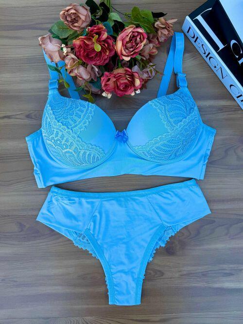 CONJUNTO YVES PLUS SIZE (FIO RENDADO) - 63830