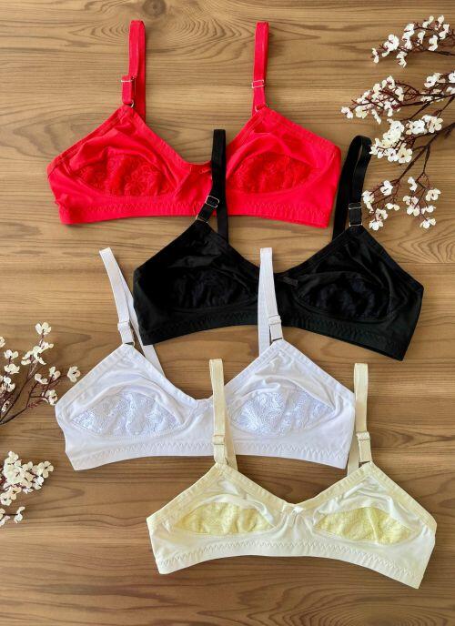 SOUTIEN SEM BOJO (MICROFIBRA/RENDA)