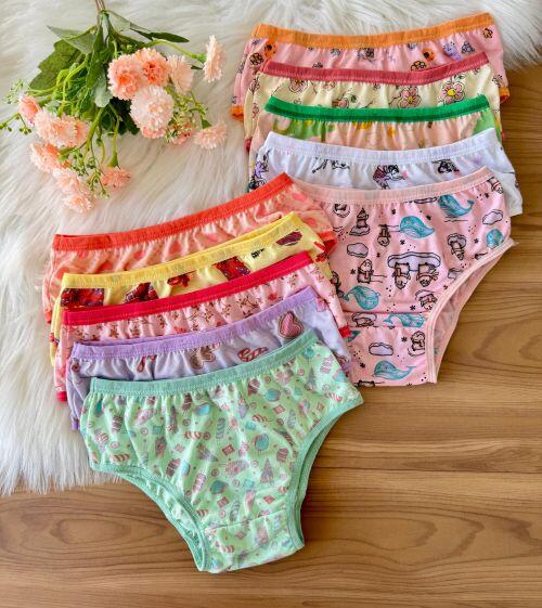 CALCINHA INFANTIL (MALHA) - PV200