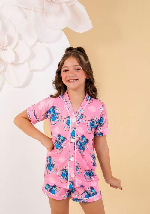 PIJAMA AMERICANO (SUEDE)- INFANTIL