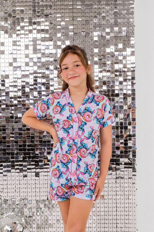 PIJAMA AMERICANO (SUEDE)- INFANTIL - Imagem 6