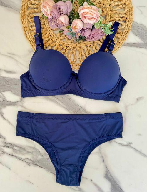 CONJUNTO JUCELIA TANGA MICROFIBRA - 10399