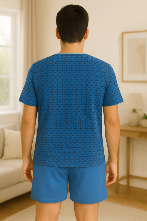 PIJAMA MASCULINO ADULTO CURTO - Imagem 2