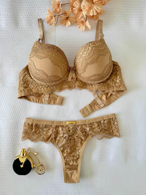 CONJUNTO LAUANA FIO DUPLO MICROFIBRA/RENDA