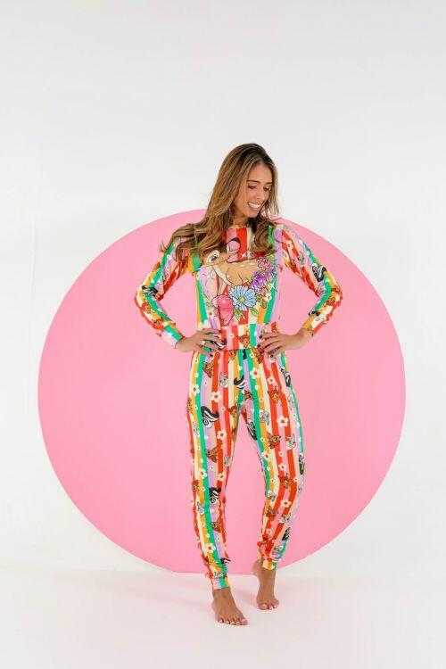 PIJAMA ADULTO FEMININO (SUEDE) PREMIUM- 615S