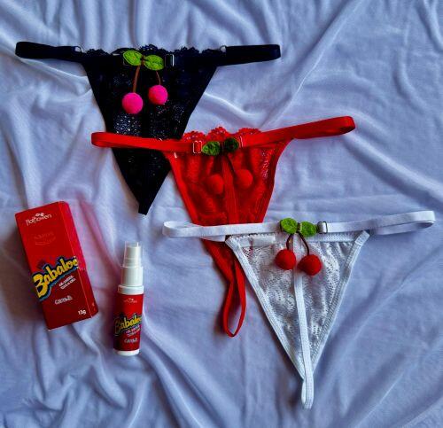 FIO DENTAL CEREJA (RENDADO)