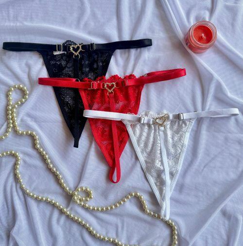 FIO DENTAL CORAÇÃO COM STRASS (RENDADO)