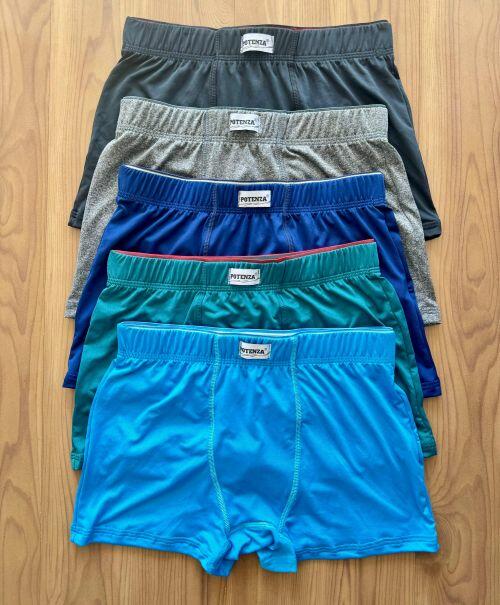 KIT 5 BOXER ADULTO (ELASTICO EMBUTIDO)
