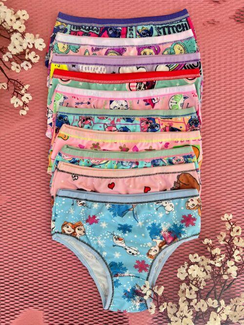 CALCINHA INFANTIL MICROFIBRA (ESTAMPADA) 380