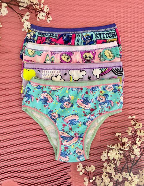 CALCINHA INFANTIL MICROFIBRA (ESTAMPADA) 380 - Imagem 4