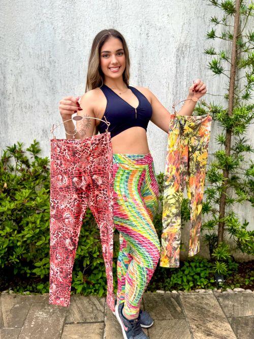 CALÇA LEGGING SUPLEX SORTIDA