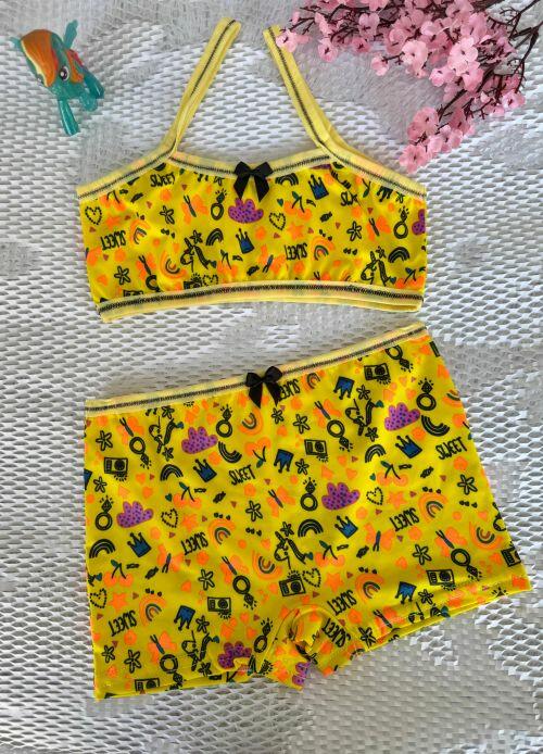 CONJUNTO INFANTIL MEL (MICROFIBRA)