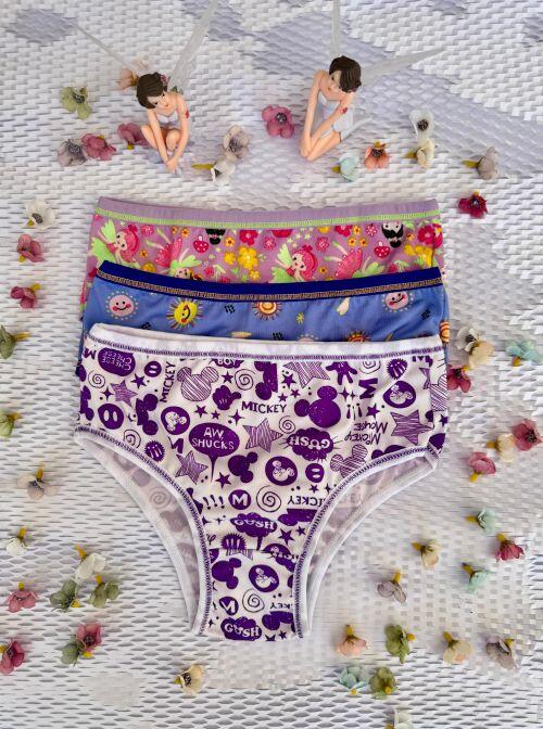 CALCINHA INFANTIL MICROFIBRA (ESTAMPADA) 380 - Imagem 2