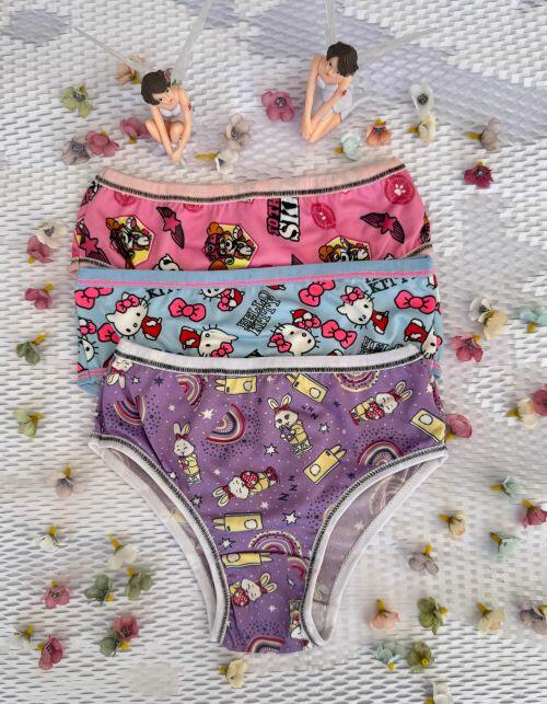 CALCINHA INFANTIL MICROFIBRA (ESTAMPADA) 380 - Imagem 3