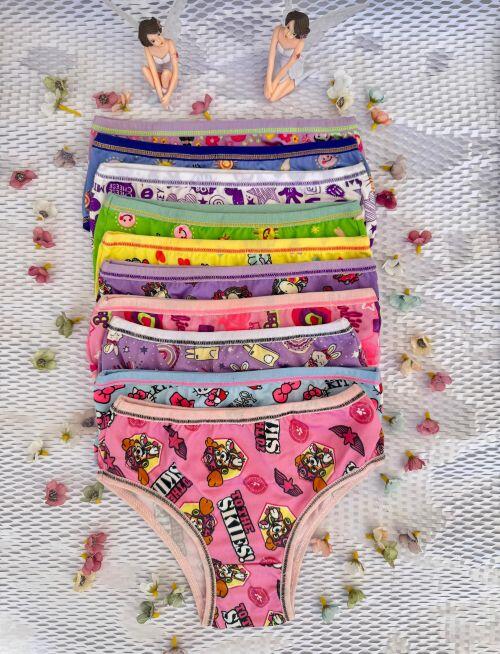 CALCINHA INFANTIL MICROFIBRA (ESTAMPADA) 380