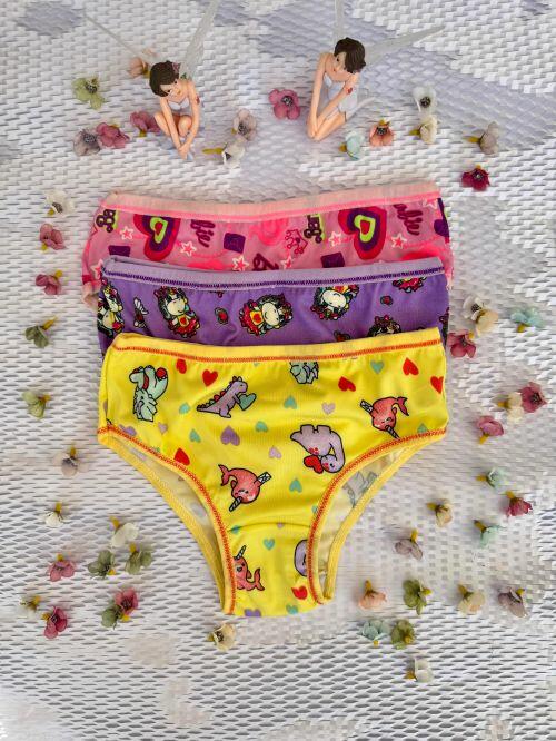 CALCINHA INFANTIL MICROFIBRA (ESTAMPADA) 380 - Imagem 4