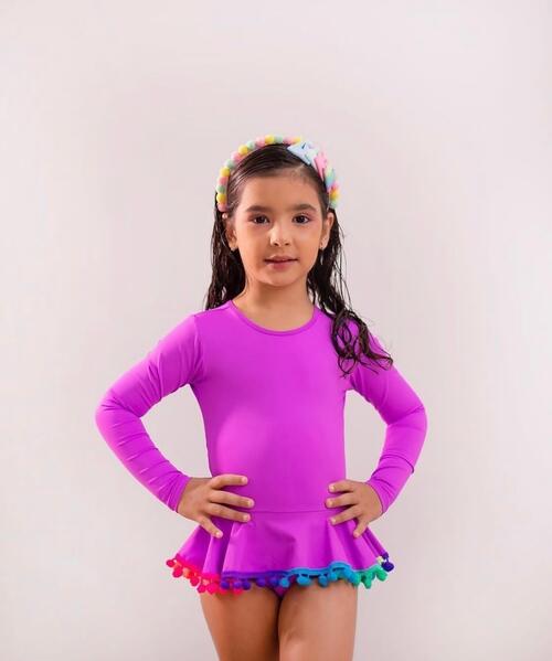 MAIÔ INFANTIL COM BABADO 022