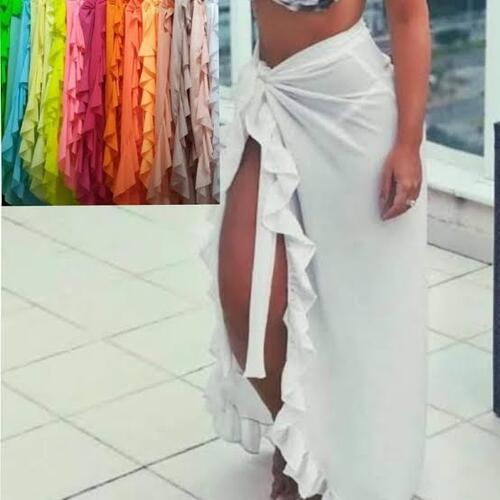 SAÍDA DE PRAIA PLUS SIZE LONGA