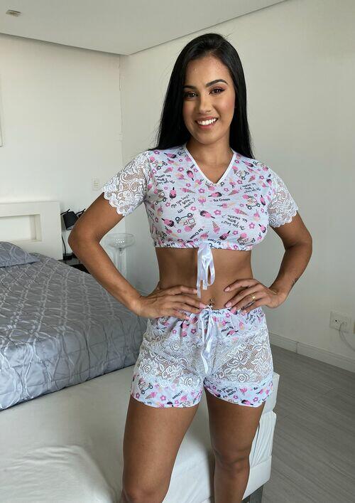 SHORT DOLL LUXO CROPPED  DY GIRL