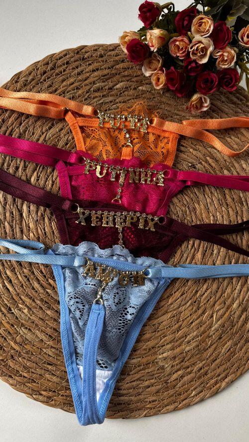 FIO DENTAL SEXY COM PALAVRAS - Imagem 3