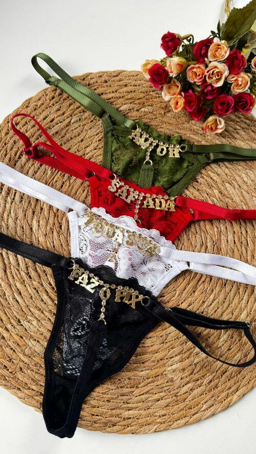 FIO DENTAL SEXY COM PALAVRAS - Imagem 4