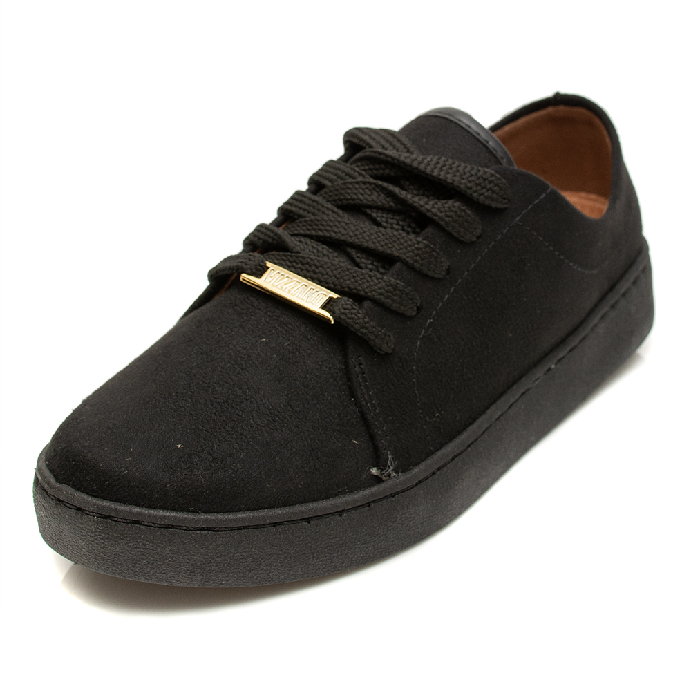 Comprar Tênis Vizzano Flatform Camurça Preto Loja de Calçados