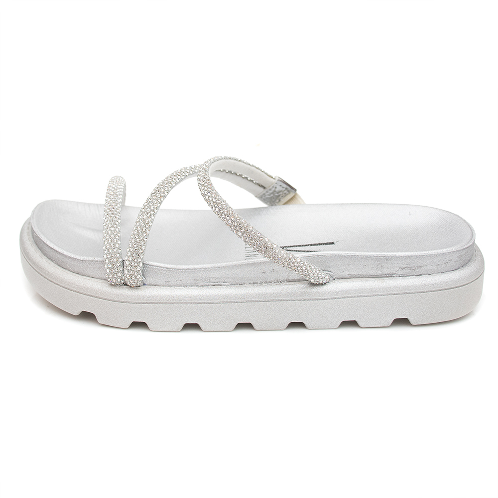 Strass Papete Sandalia Comprar Sandália Papete Vizzano Tiras - Main Image