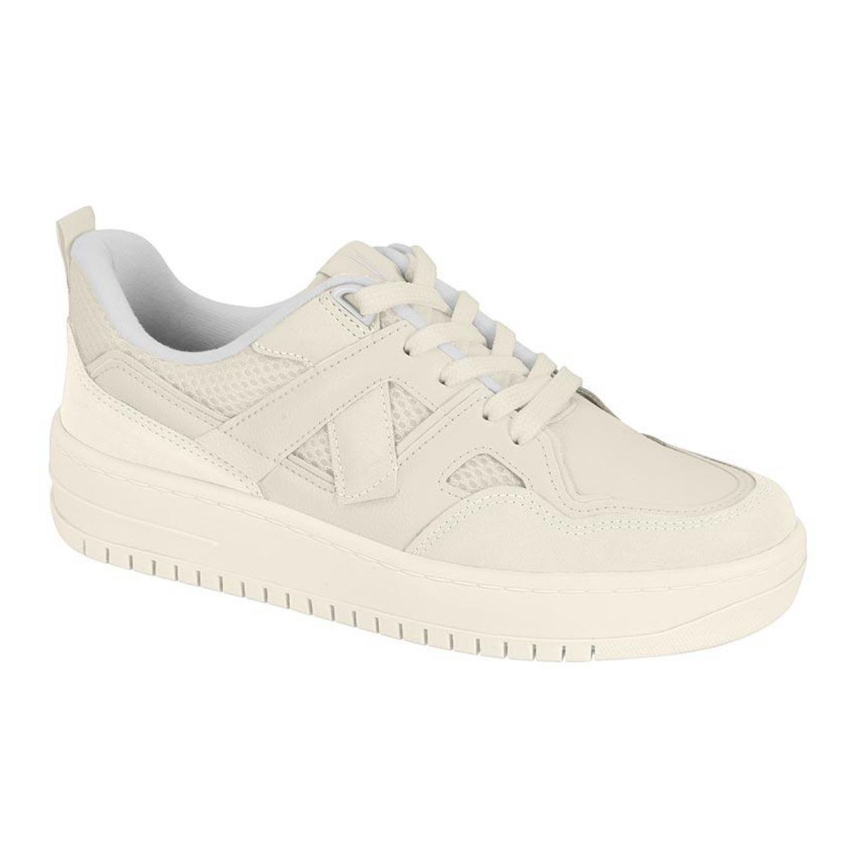 Tênis Feminino Vizzano Flatform Napa Com Recortes