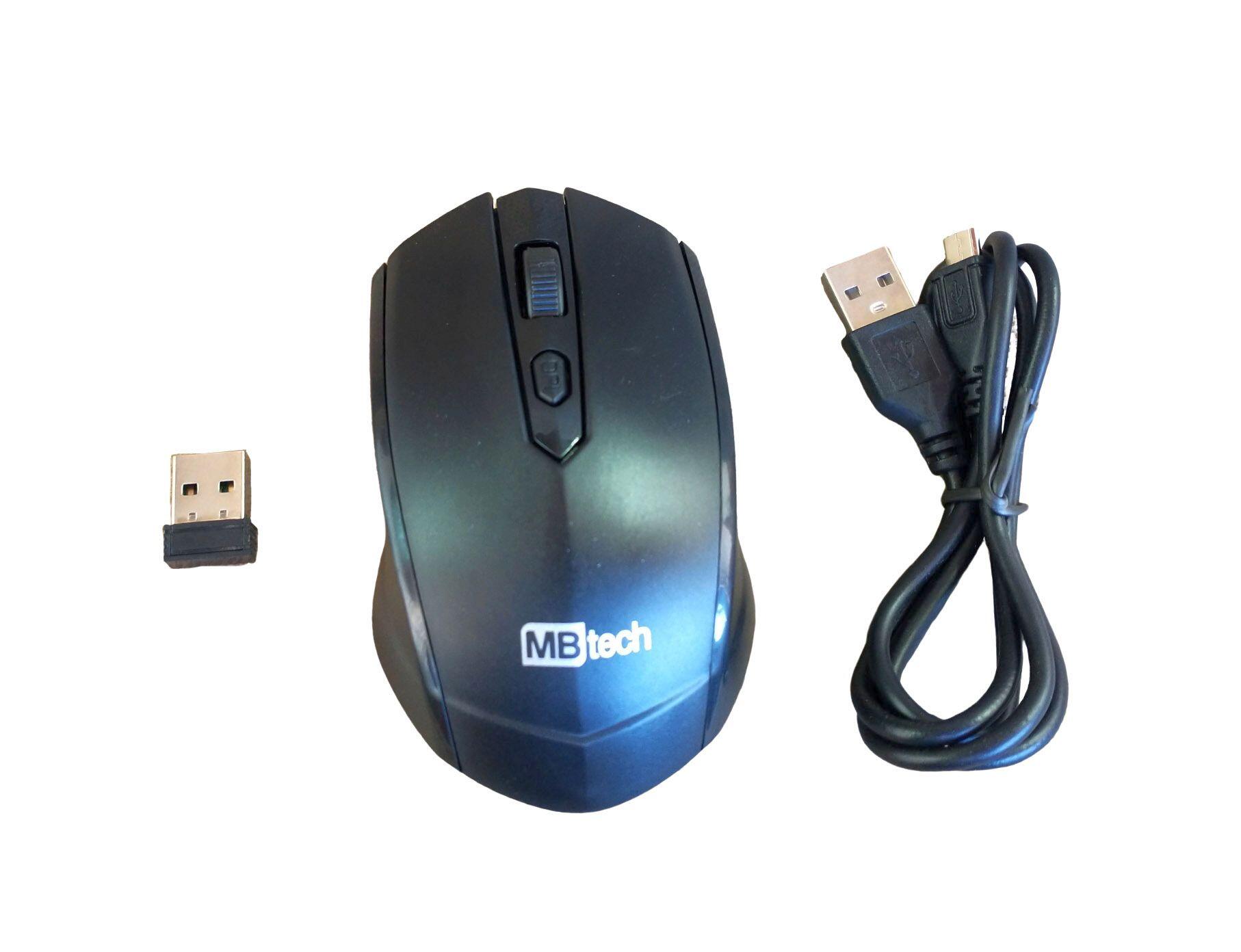 Mouse Ótico Sem Fio Recarregável MB54326 Liberdade Precisão - a