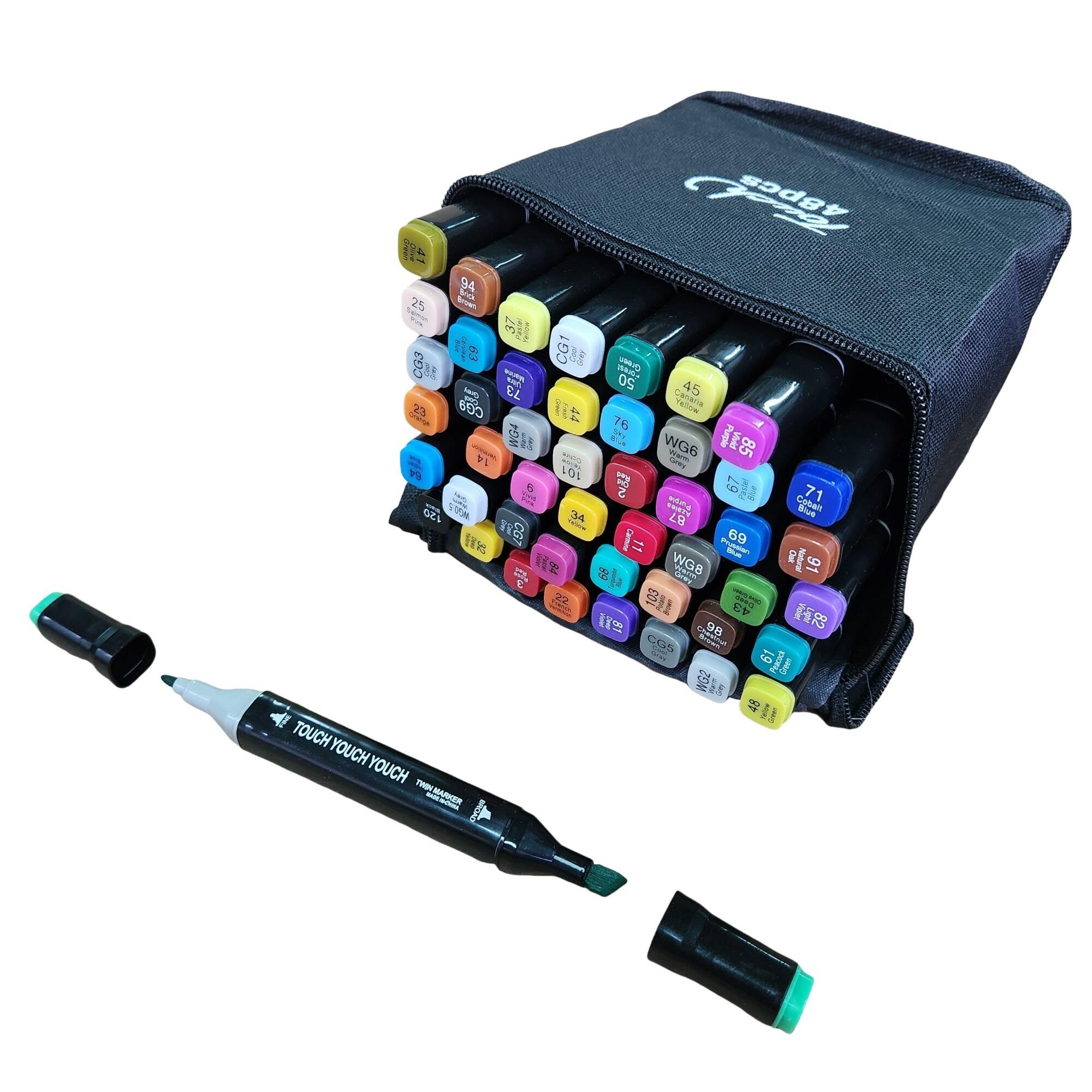 CANETA MARCADORA PONTA DUPLA MARCA:X-CELL MOD.XC-CAN-48 - a partir
